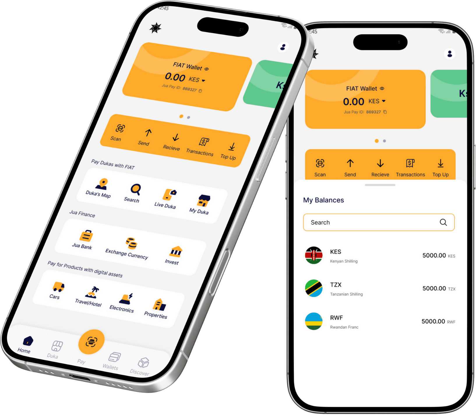 JuaPay mobile banking app